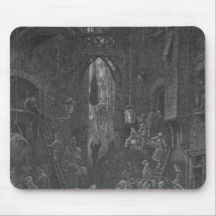 A Riverside Street, from 'London, a Mouse Mat
