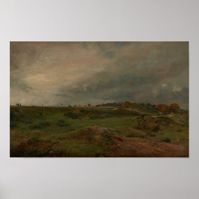 A Road across Hampstead Heath – Constable Poster (Front)