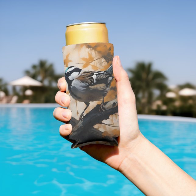 A Robin's Serenade in the Canopy, Seltzer Can Cooler (In Situ Pool)