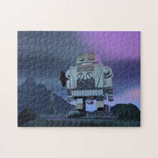 A Robot Moon Walker Jigsaw Puzzle