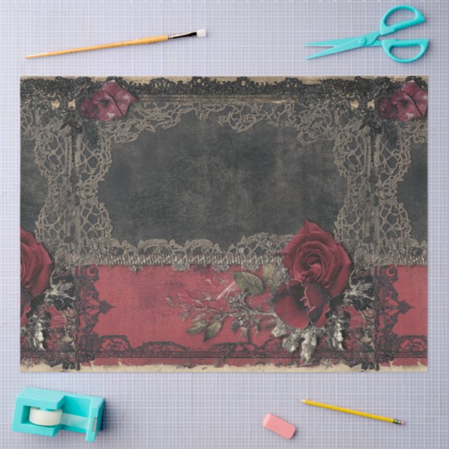 A Romance and Gothic Series Design #4 Tissue Paper (Craft)