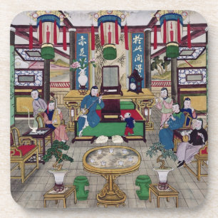 A Room in the House of Mr. Kong, a Peking Merchant Coaster