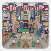 A Room in the House of Mr. Kong, a Peking Merchant