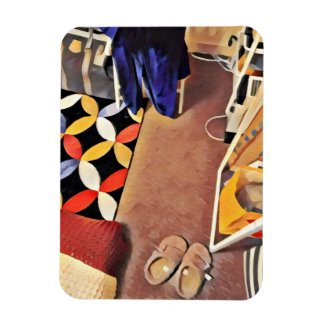 A room of one's own magnet