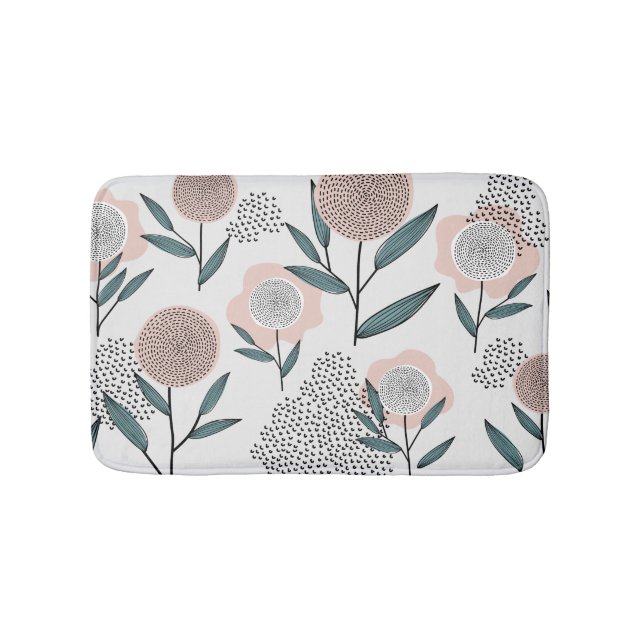 A rose bath mat (Front)