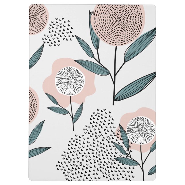 A rose clipboard (Back)