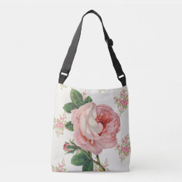 A Rose for a Rose Vintage Country Crossbody Bag