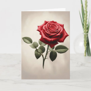 A rose for You Card