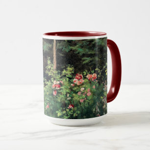 A Rose Garden by Camille Pissarro, Mug