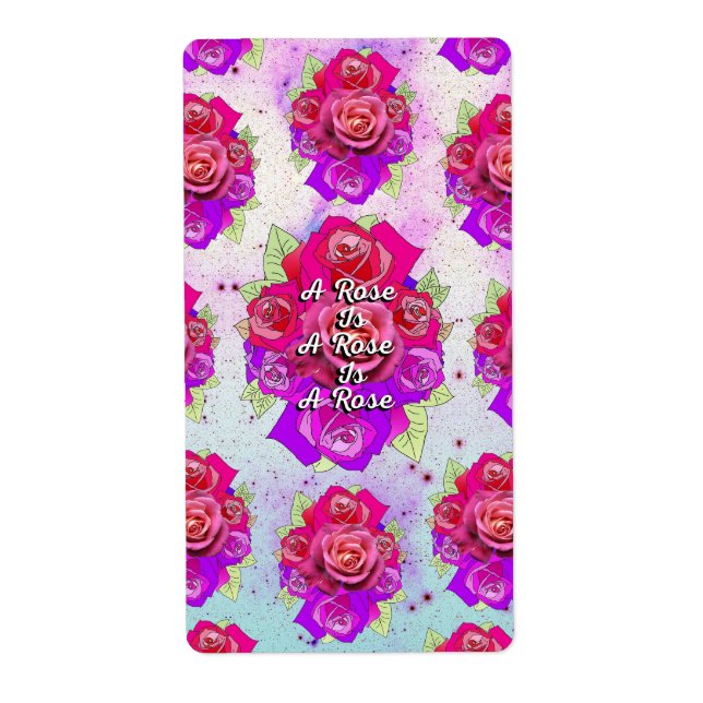 A Rose is a Rose is a Rose (Front)