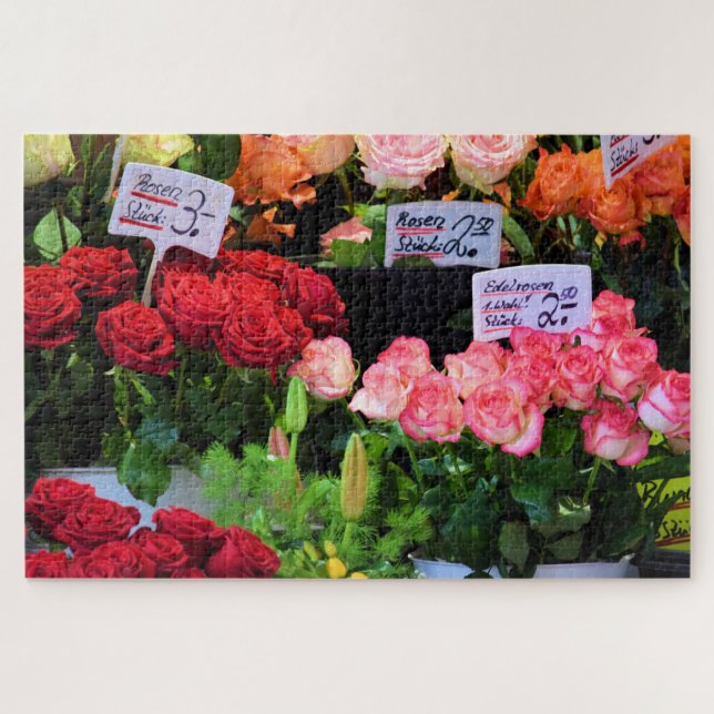 A Rose is a Rose is a Rose - 20x30 - 1014 pcs. Jigsaw Puzzle (Horizontal)