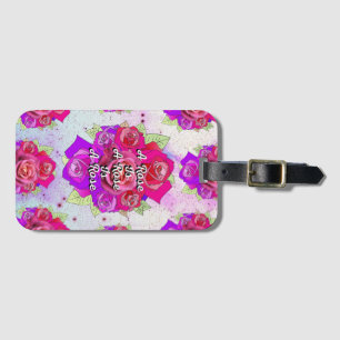 A Rose is a Rose is a Rose Luggage Tag