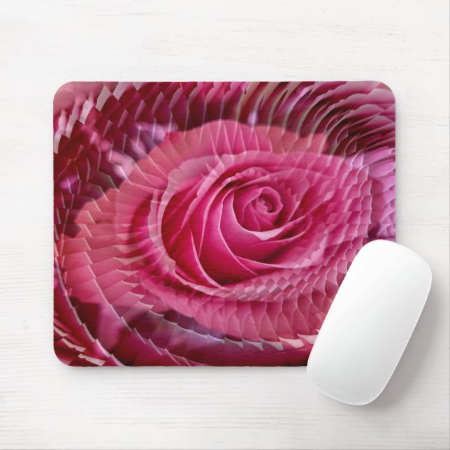 A Rose is a rose....... Mouse Mat (With Mouse)
