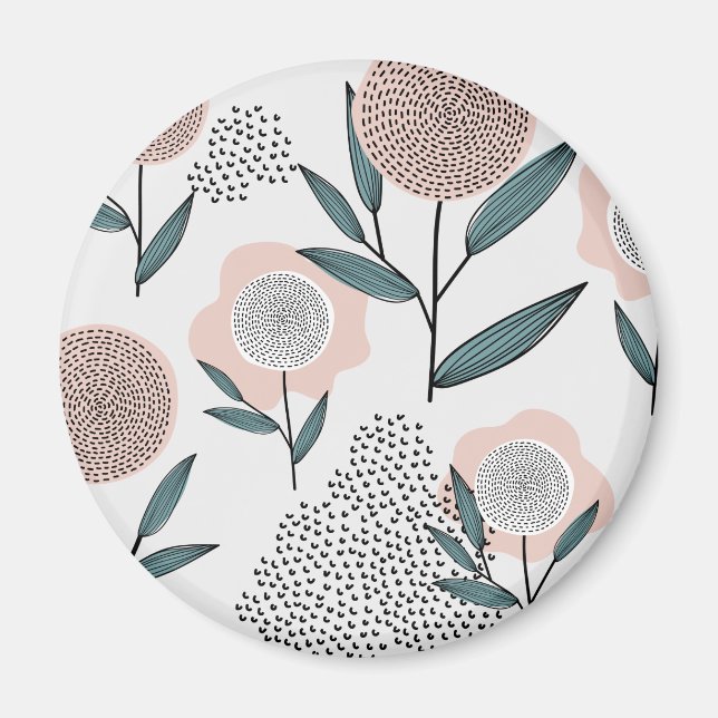 A rose magnet (Front)