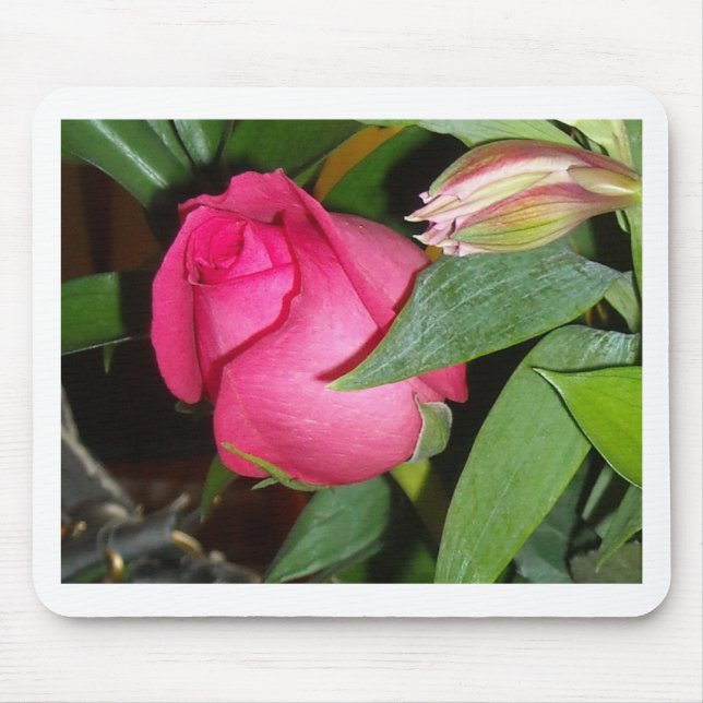 A Rose Mouse Mat (Front)