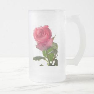 A rose mug
