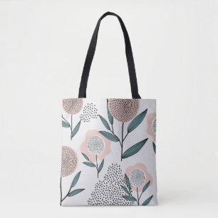 A rose tote bag
