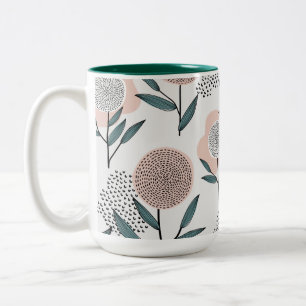 A rose Two-Tone coffee mug