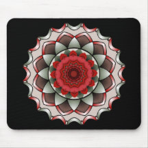 A Rose Without Thorns Mandala Mousepad