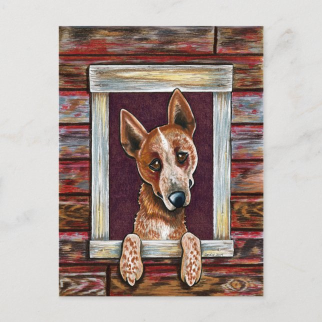 A Rosie Welcome Postcard (Front)