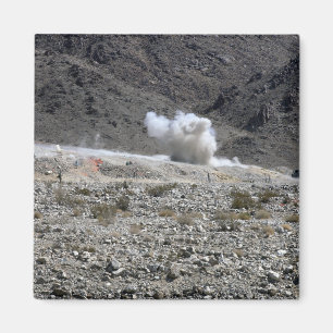 A round from an AT-4 small rocket launcher Magnet