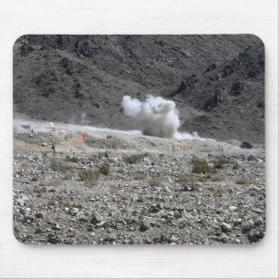 A round from an AT-4 small rocket launcher Mouse Mat