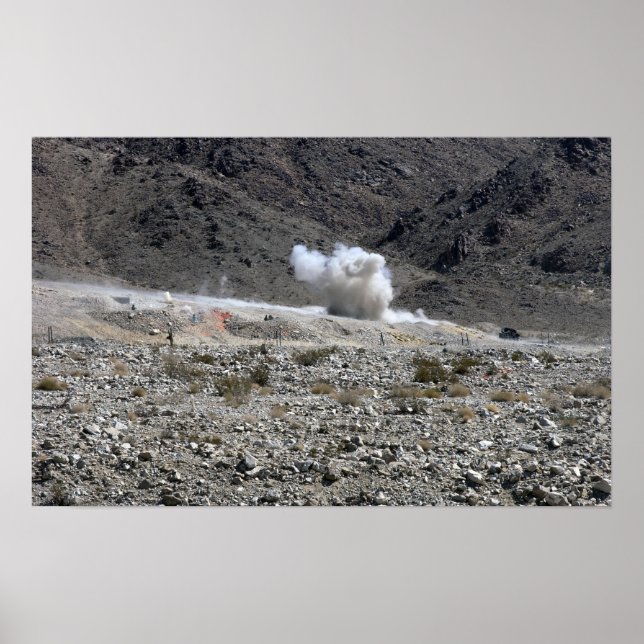 A round from an AT-4 small rocket launcher Poster (Front)