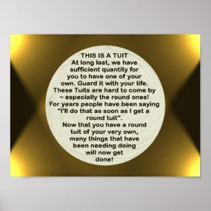 A Round Tuit ~ print