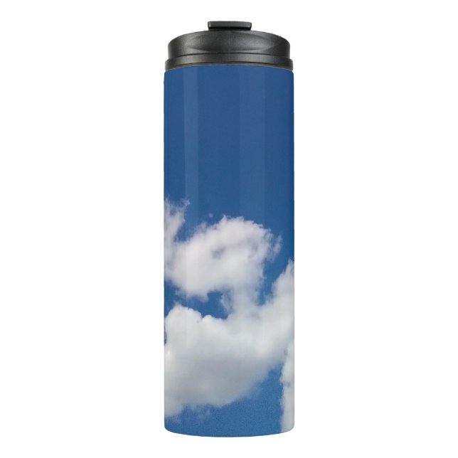 A row of clouds thermal tumbler (Front)