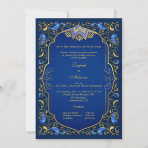 A Royal Affair Wedding Invitation