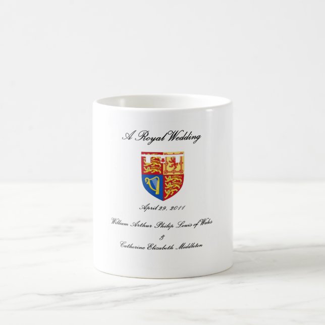A Royal Wedding Coffee Mug (Center)