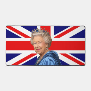 A Royal Wink No 2 British Flag Desk Mat