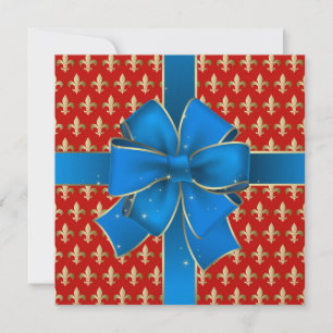 A Royally Elegant Fleur de Lis Invitation - SRF