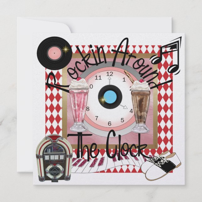 A Royally Rockin' Party - SRF Invitation (Front)