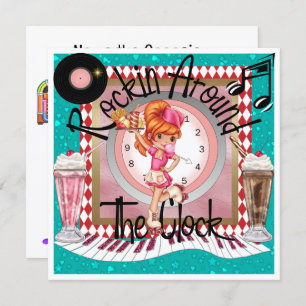 A Royally Rockin' Party - SRF Invitation