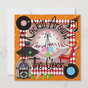 A Royally Rockin' Party - SRF Invitation