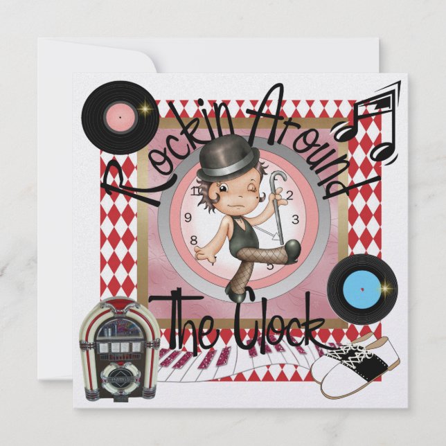 A Royally Rockin' Party - SRF Invitation (Front)