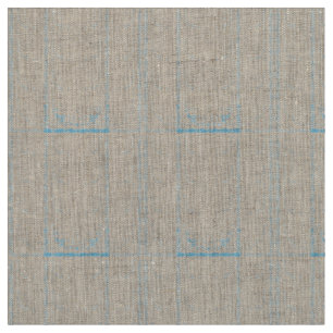 A rug featuring a blue and white creative arts mot fabric