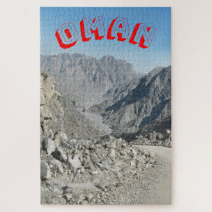 A rugged mountainous landscape. jigsaw puzzle