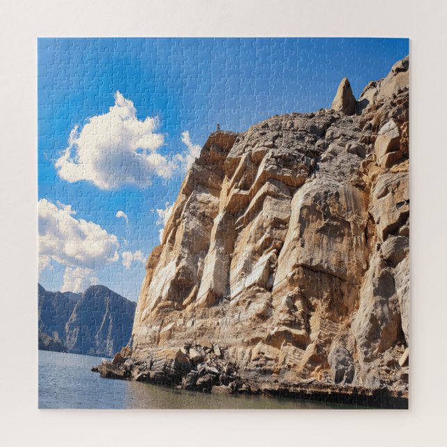 A rugged Oman coastline Jigsaw Puzzle (Vertical)