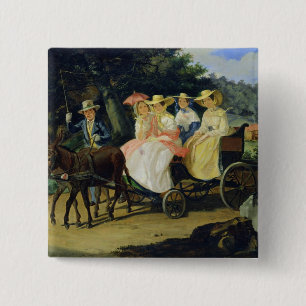 A Run, 1845-46 15 Cm Square Badge
