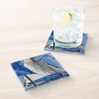 A Sailor Is An Artist And His Medium The Wind Glass Coaster