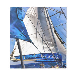 A Sailor Is An Artist And His Medium The Wind Notepad