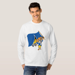 A Saint Lucian Fan Dog T-Shirt