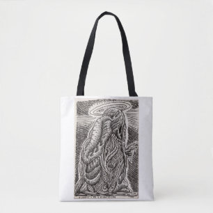 A saintly life is a wasted life tote bag