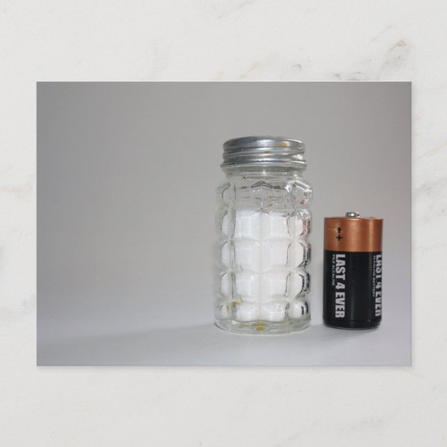 A Salt and Battery Postcard (Front)