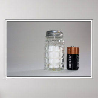 A Salt and Battery Poster