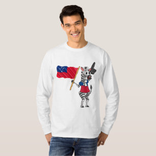 A Samoan Zebra T-Shirt