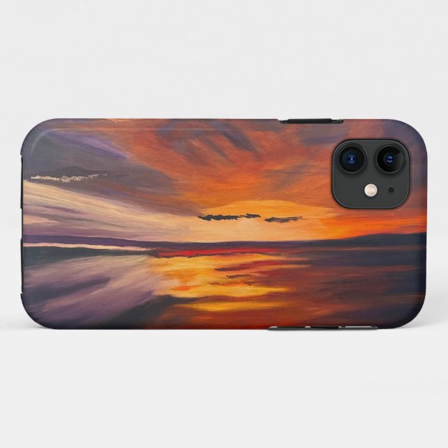 A San Diego Sunset, Original by Gary Poling Case-Mate iPhone Case (Back (Horizontal))
