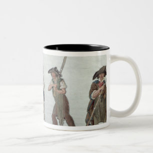 A Sans Culotte with his Pike, a Carter Two-Tone Coffee Mug